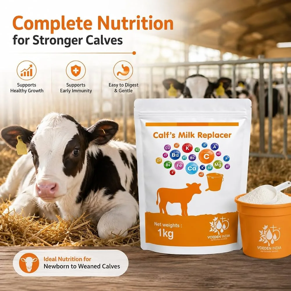 Calf nutrition milk replacer and supplement support – German Hightech Charitable Trust